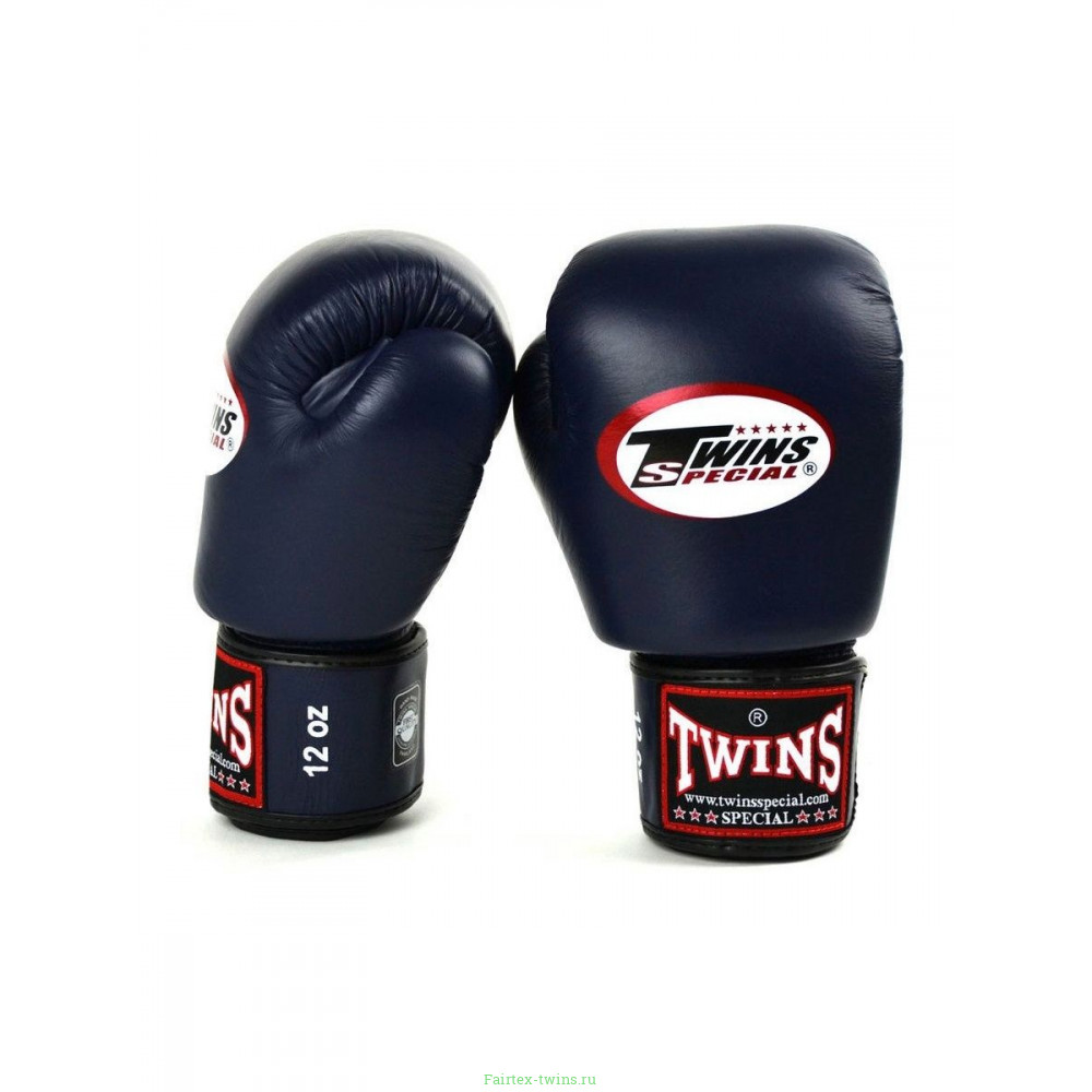 Боксерские перчатки Twins special BGVL3 Navy blue 16 oz