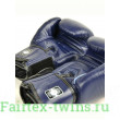 Боксерские перчатки Twins special BGVL3 Navy blue 16 oz