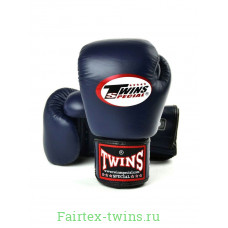 Боксерские перчатки Twins special BGVL3 Navy blue 16 oz