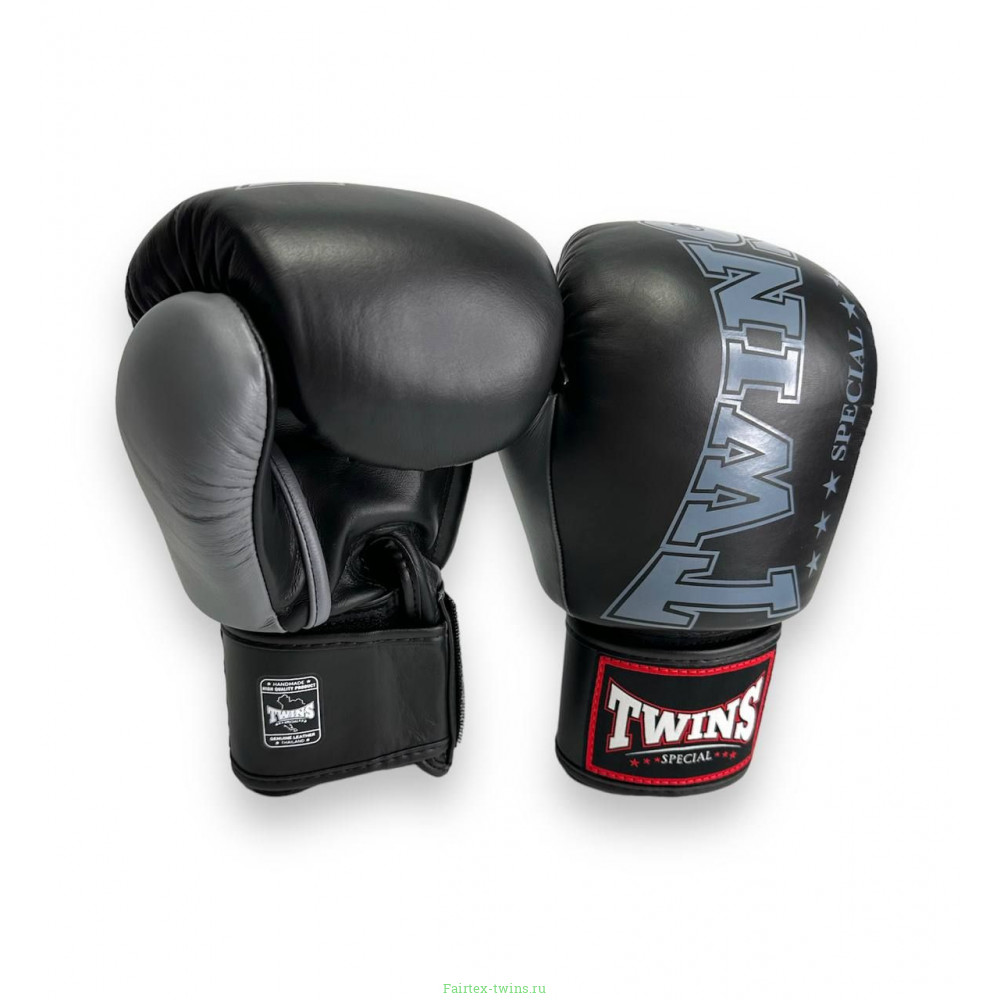 Боксерские перчатки TWINS Special BGVL3-2TA black gray 10 oz