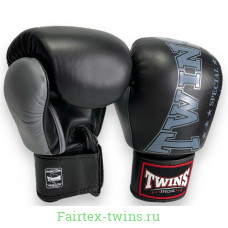 Боксерские перчатки TWINS Special BGVL3-2TA black gray 10 oz