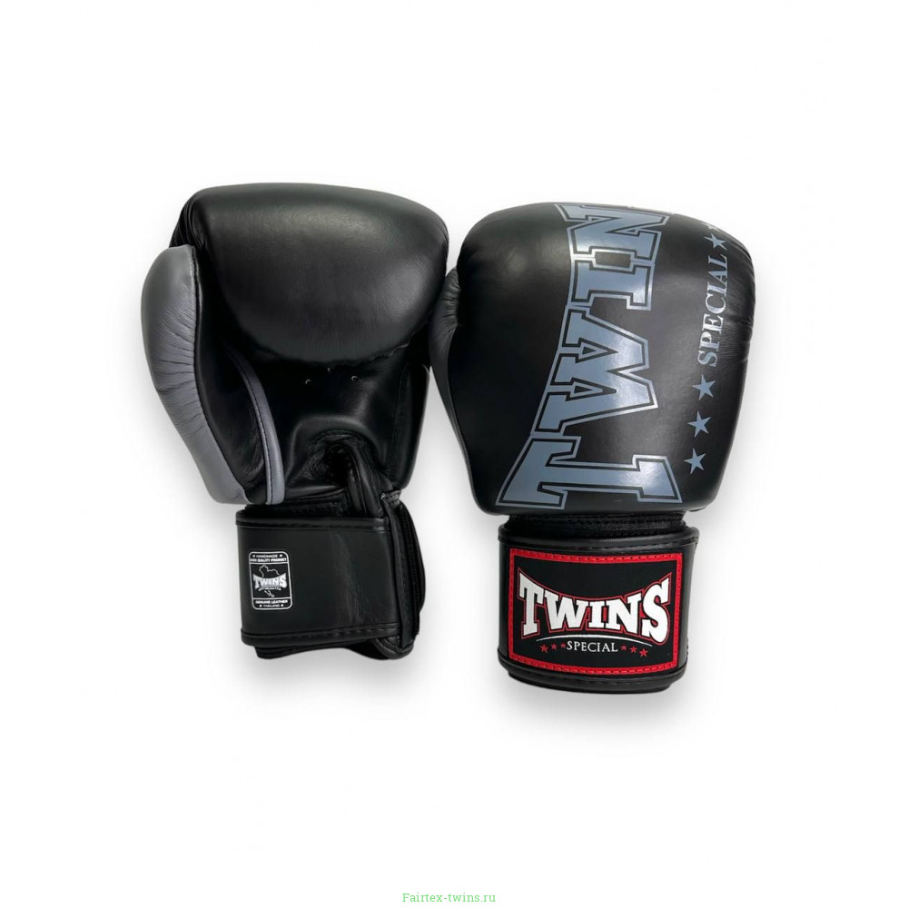 Боксерские перчатки TWINS Special BGVL3-2TA black gray 12 oz