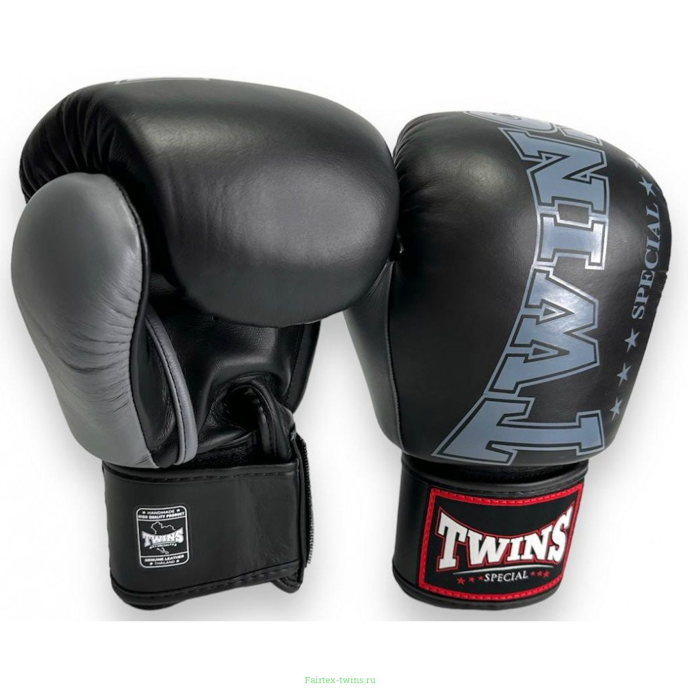 Боксерские перчатки TWINS Special BGVL3-2TA black gray 12 oz