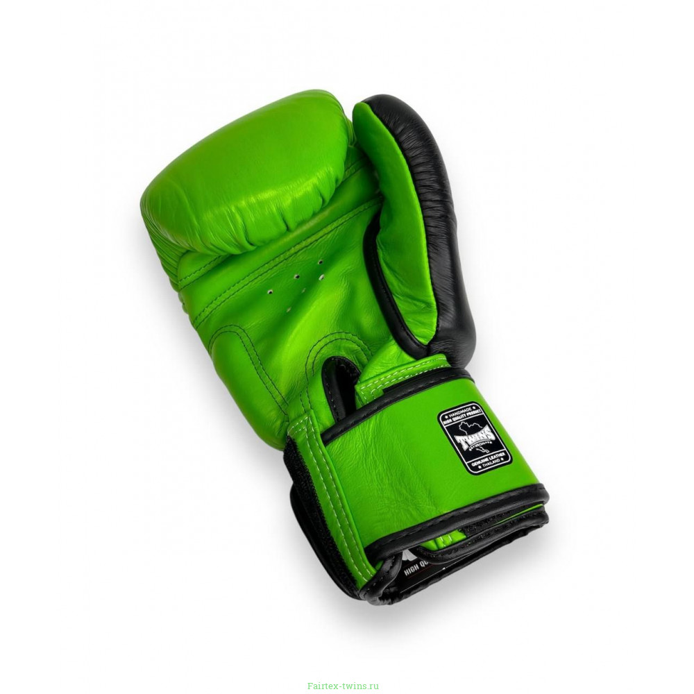 Боксерские перчатки TWINS Special BGVL3-2TA green black 12 oz