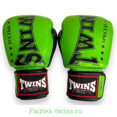 Боксерские перчатки TWINS Special BGVL3-2TA green black 12 oz