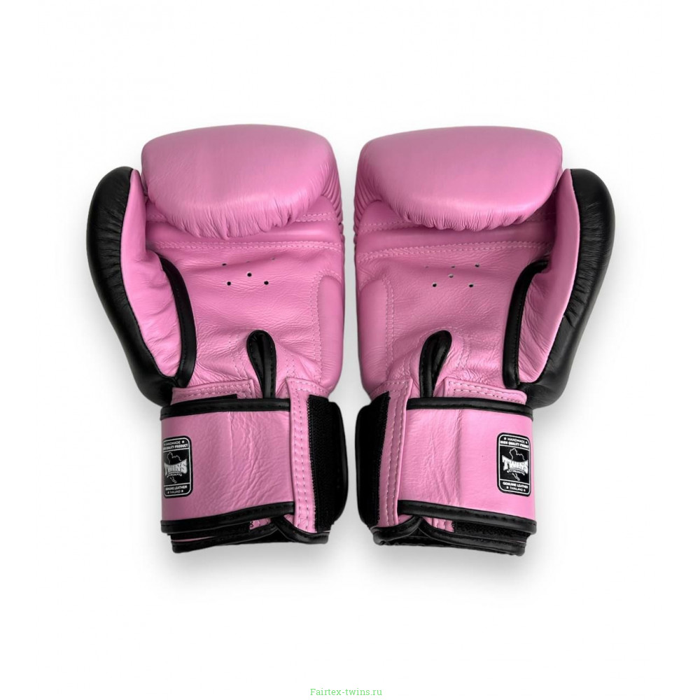 Боксерские перчатки TWINS Special BGVL3-2TA pink black 12 oz