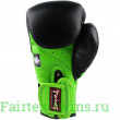Боксерские перчатки Twins Special BGVL6 green black 10 oz