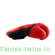 Боксерские перчатки Twins Special BGVL6 black red 10 oz
