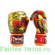 Боксерские перчатки Twins Special FBGVL3-52 Dragon red 12 oz