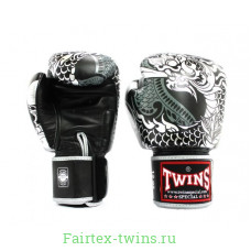 Боксерские перчатки Twins Special FBGVL3-52 Dragon black 12 oz Боксерские перчатки Twins Special FBGVL3-52 Dragon black 12 oz