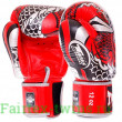 Боксерские перчатки Twins Special FBGVL3-52 Dragon red silver 12 oz