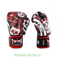 Боксерские перчатки Twins Special FBGVL3-53 red 10 oz Боксерские перчатки Twins Special FBGVL3-53 red 10 oz