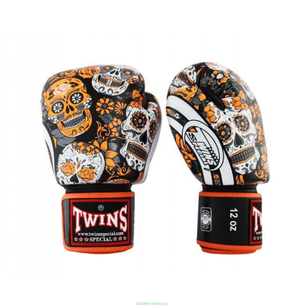 Боксерские перчатки Twins Special FBGVL3-53 orange 12 oz