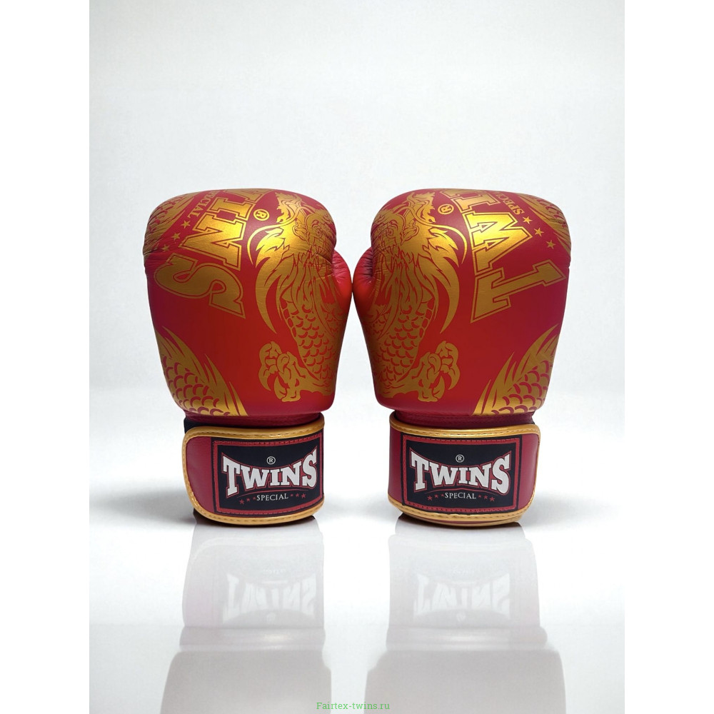 Боксерские перчатки TWINS Special FBGVL3-49 red 12 oz