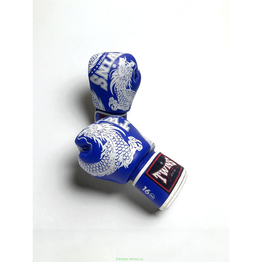 Боксерские перчатки TWINS Special FBGVL3-49 blue 16 oz