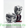 Боксерские перчатки TWINS Special FBGVL3-49 white black 16 oz