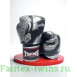 Боксерские перчатки TWINS Special FBGVL3-49 black silver 14 oz