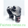 Боксерские перчатки TWINS Special FBGVL3-49 black-silver 12 oz