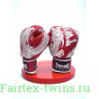 Боксерские перчатки TWINS Special FBGVL3-49 red white 16 oz