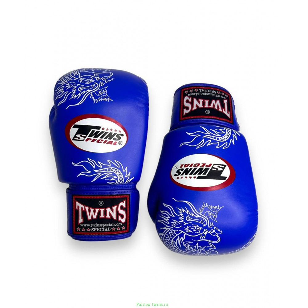 Боксерские перчатки Twins Special FBGVL3-6 blue white 14 oz