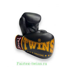 Боксерские перчатки TWINS Special FBGVL3A black 12 oz