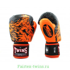 Боксерские перчатки Twins Special FBGVL50 orange 10 oz