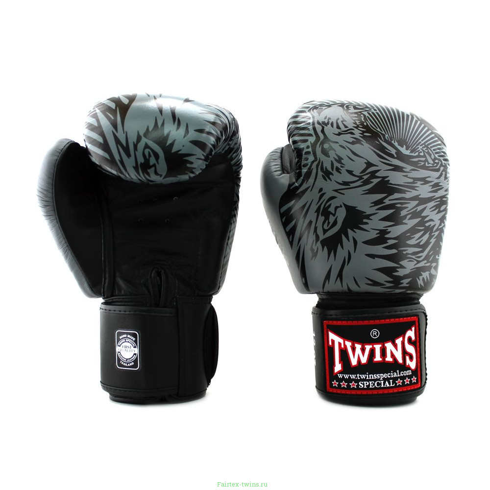 Боксерские перчатки Twins Special FBGVL50 grey 10 oz