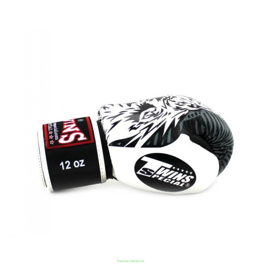 Боксерские перчатки Twins Special FBGVL50 white 10 oz
