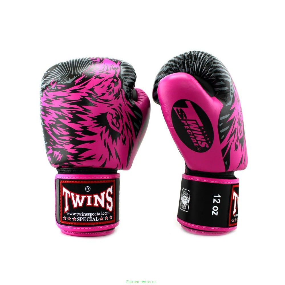 Боксерские перчатки Twins Special FBGVL50 pink 14 oz