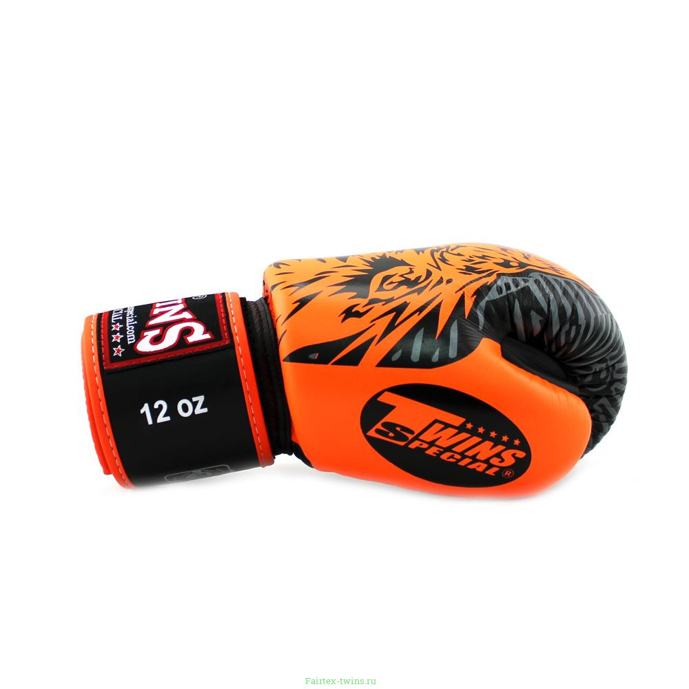 Боксерские перчатки Twins Special FBGVL50 orange 14 oz