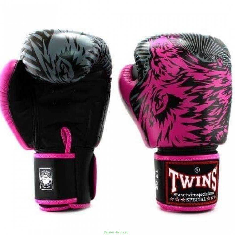Боксерские перчатки Twins Special FBGVL50 pink 16 oz