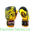 Боксерские перчатки Twins Special FBGVL50 yellow 16 oz