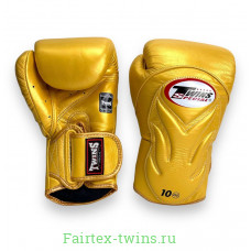 Боксерские перчатки Twins Special BGVL6 gold 14 oz