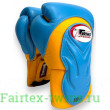 Боксерские ператки Twins Special BGVL6 yellow light blue 12 oz