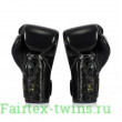 Боксерские перчатки турнира Glory Fairtex BGVG1 black 10 oz