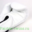 Боксерские перчатки турнира Glory Fairtex BGVG1 white 14 oz