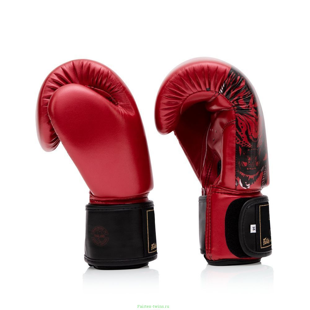 Боксерские премиальные перчатки Fairtex GOLDEN JUBILEE 16 oz