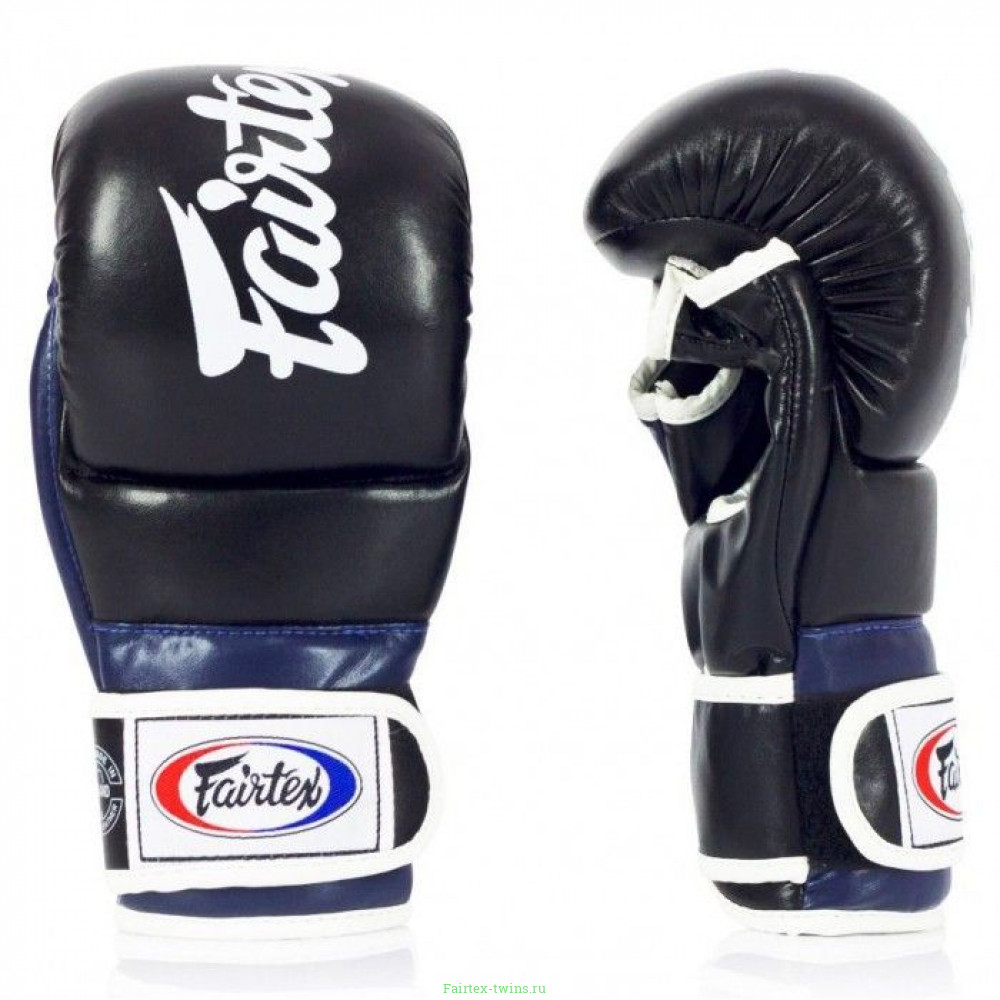 Перчатки Fairtex FGV18 black blue M