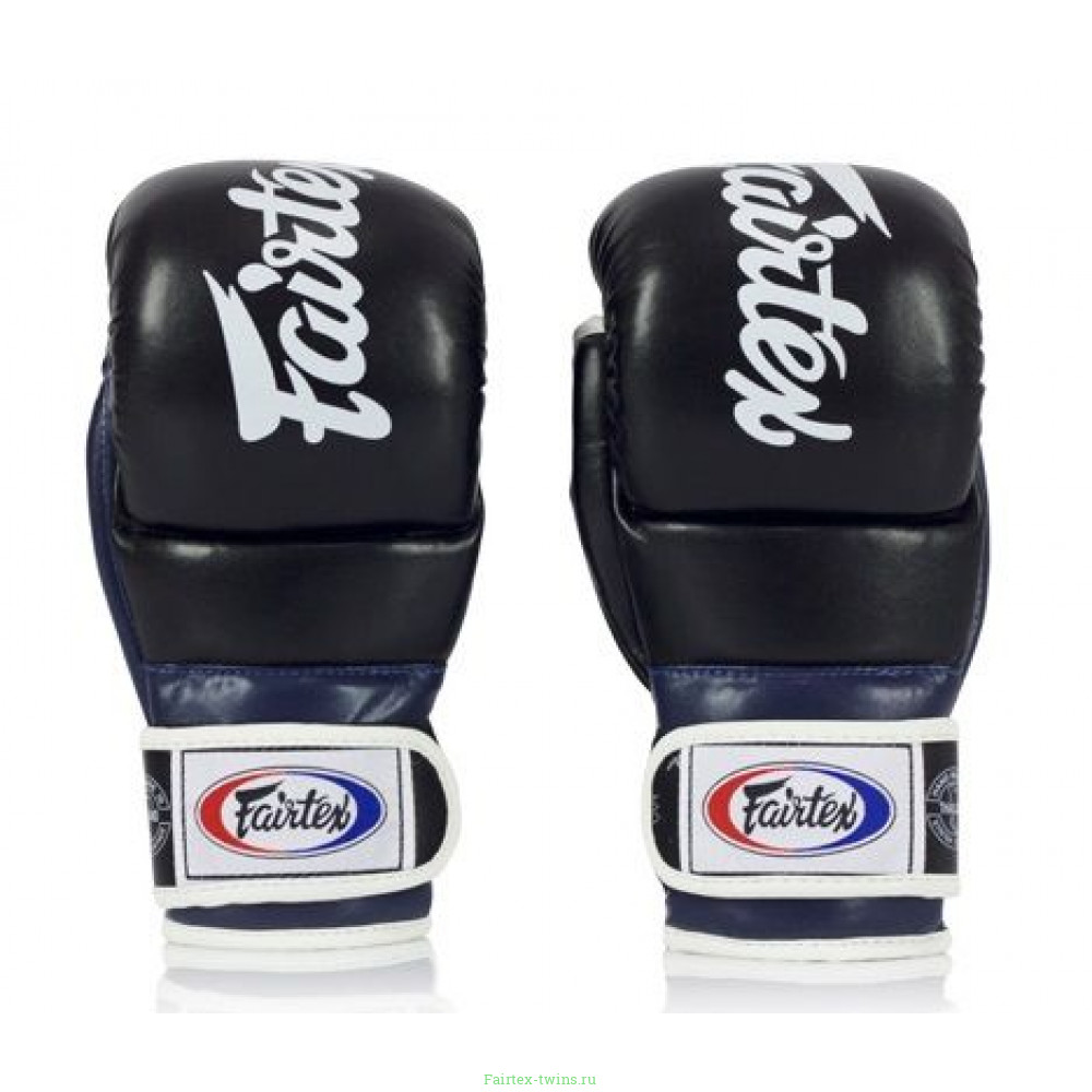 Перчатки Fairtex FGV18 black blue M