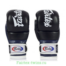 Перчатки Fairtex FGV18 black blue XL
