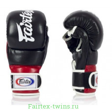 Перчатки Fairtex FGV18 black red L