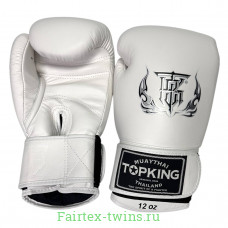 Перчатки боксёрские Top King "Ultimate" TKBGUV white 14 oz