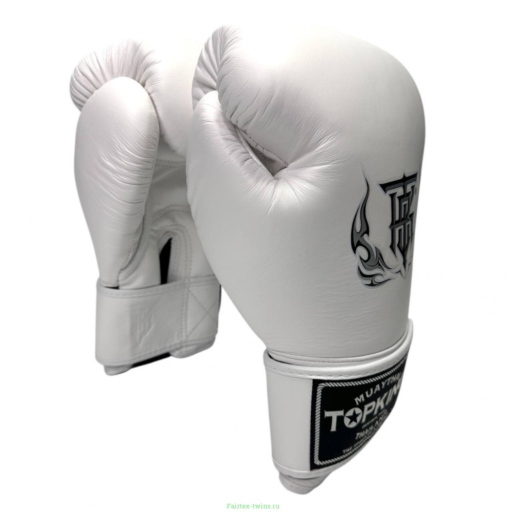 Перчатки боксёрские Top King Ultimate TKBGUV white 18 oz