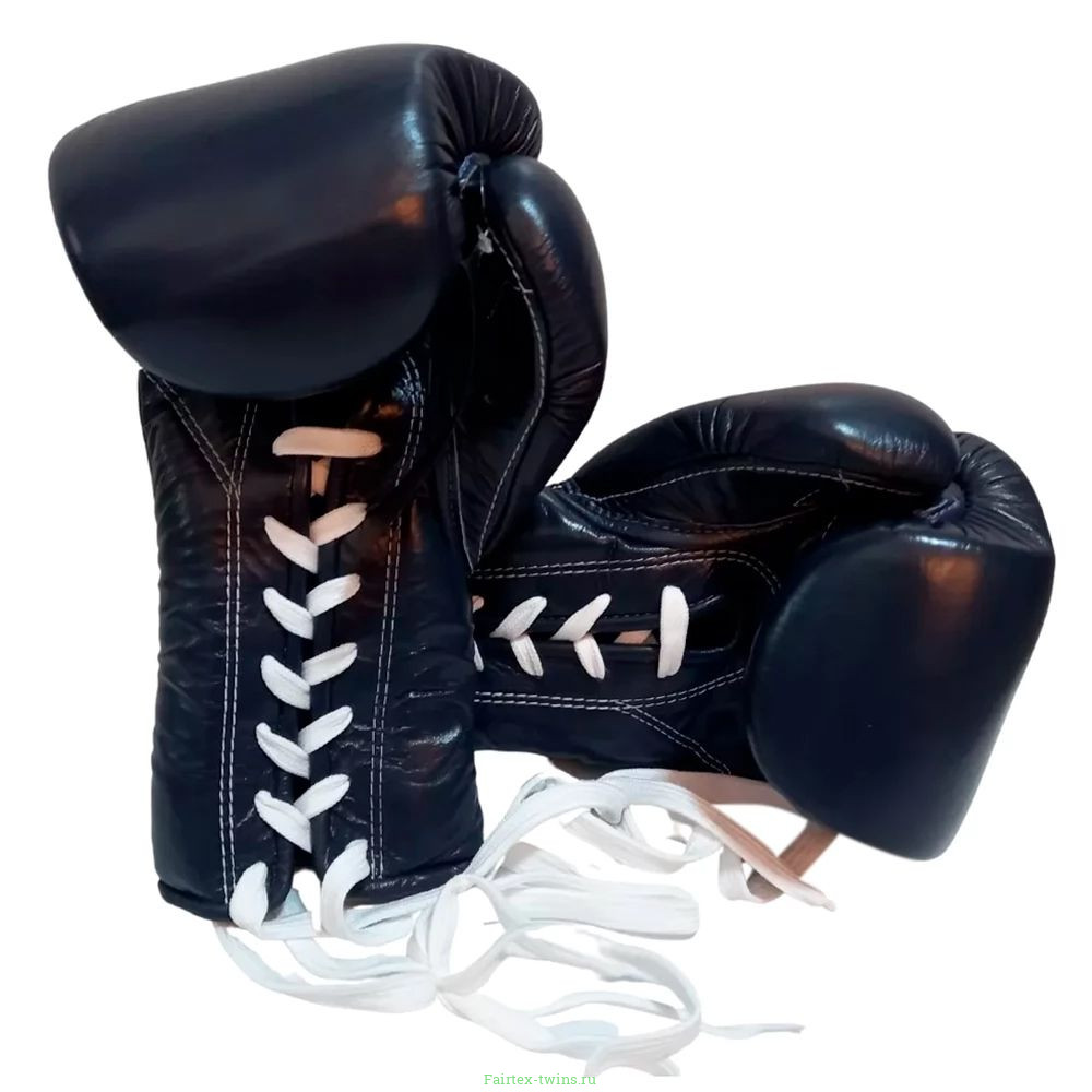 Перчатки боксерские на шнурке Fairtex BGL7 blue 10 oz