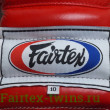 Перчатки боксерские на шнурке Fairtex BGL7 red 12 oz
