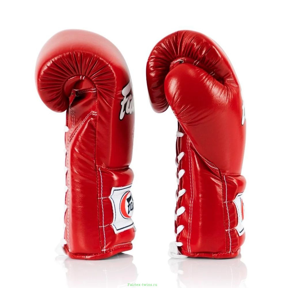 Перчатки боксерские на шнурке Fairtex BGL7 red 12 oz