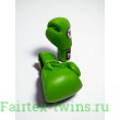 Боксерские перчатки Twins Special BGVL3 green neon 12 oz