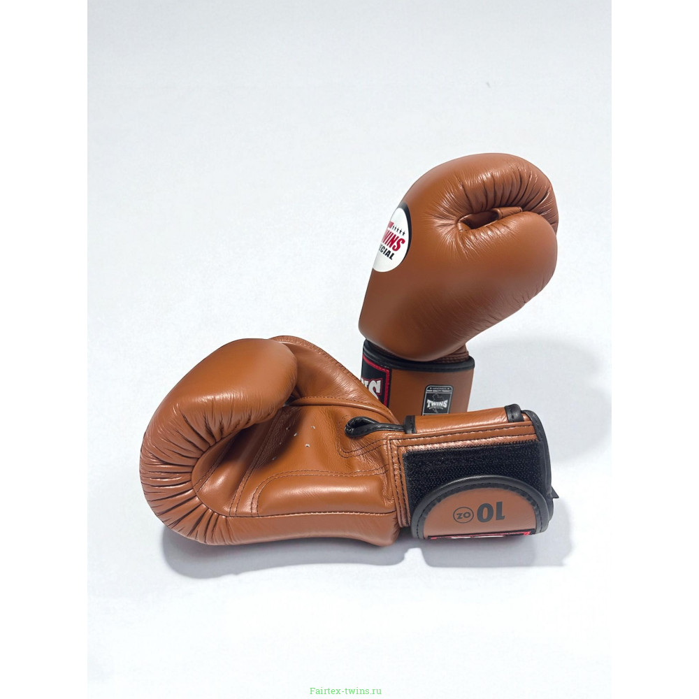 Боксерские перчатки Twins Special BGVL3 brown 10 oz