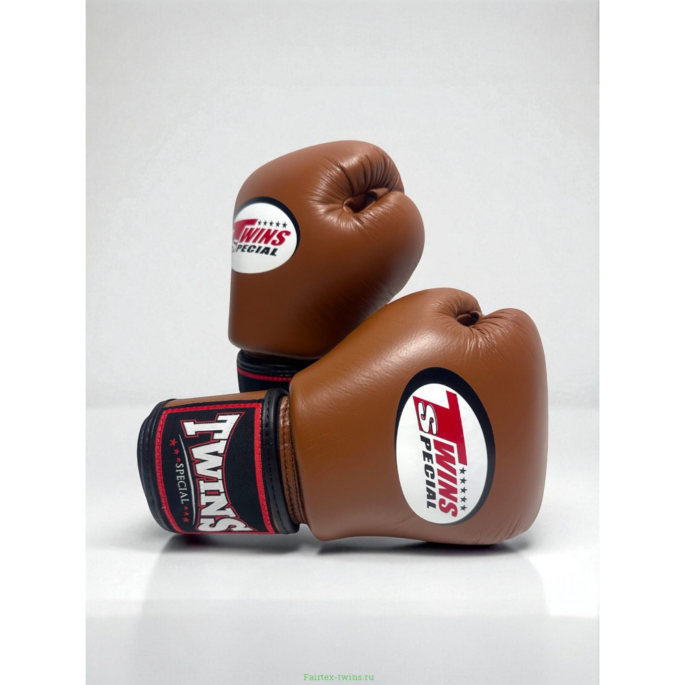 Боксерские перчатки Twins Special BGVL3 brown 10 oz