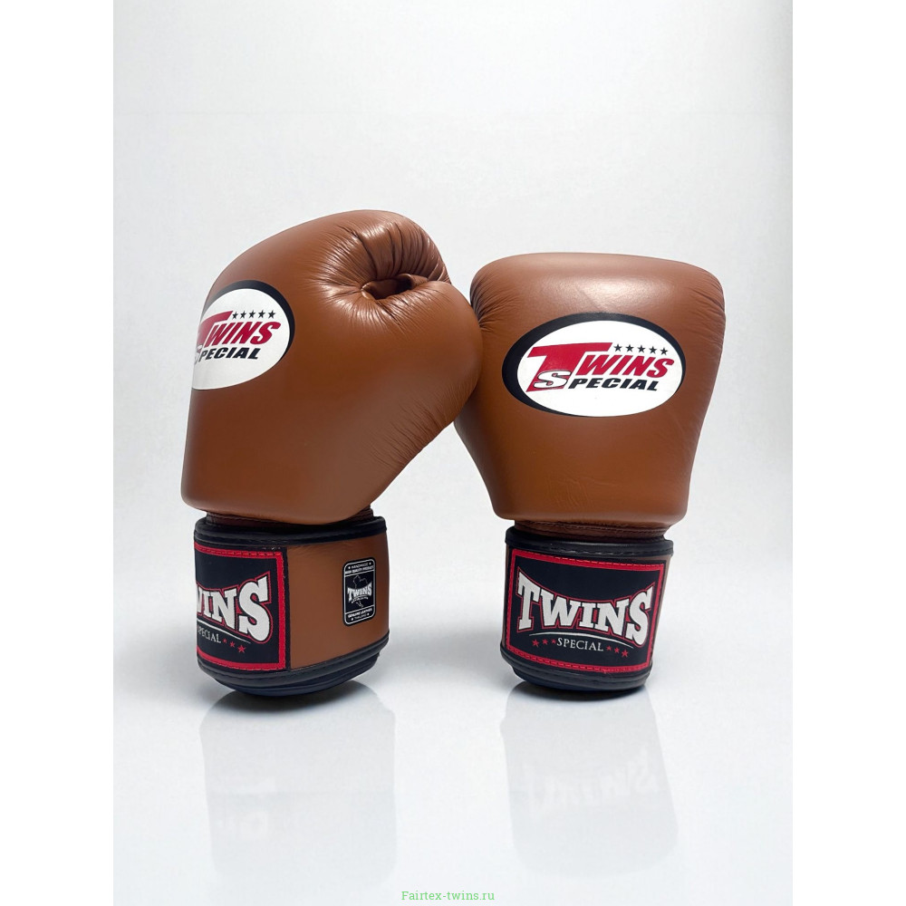 Боксерские перчатки Twins Special BGVL3 brown 10 oz
